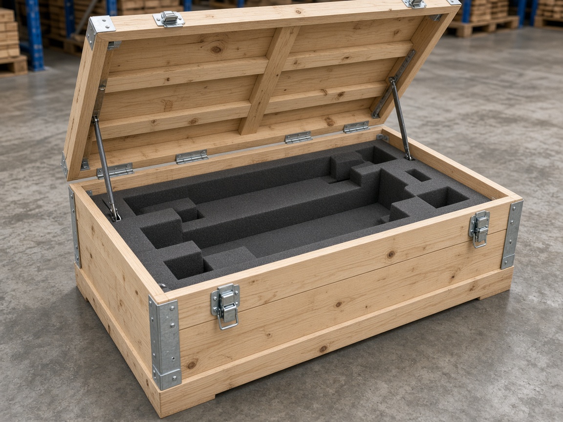 Open timber case